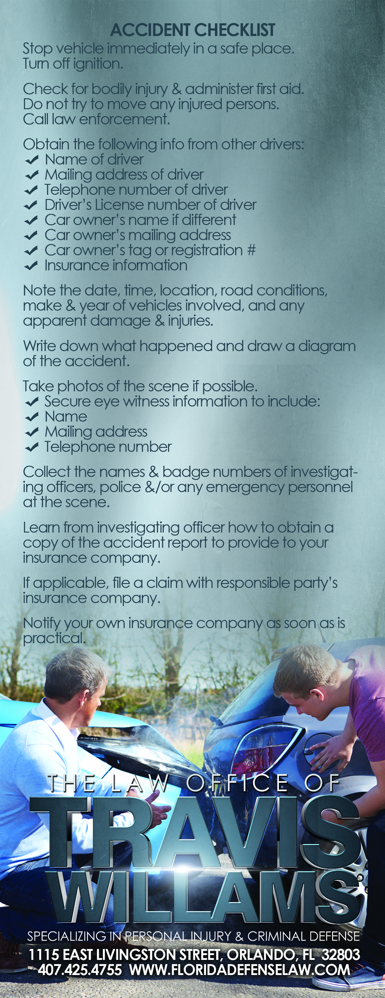 Accident Checklist Front-Final